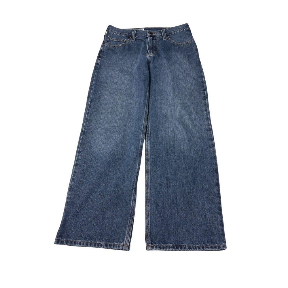 Carhartt Mens 5-Pocket Jeans Relaxed Fit Midweight 101483-968 Mens 30x28